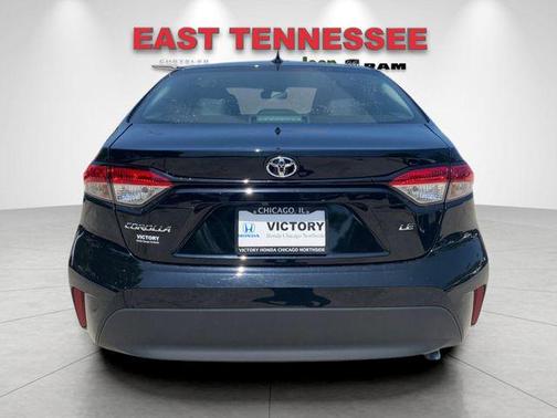 Midnight Black Metallic 2025 Toyota Corolla LE