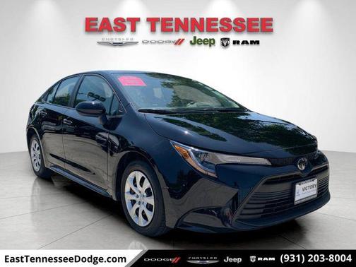 Midnight Black Metallic 2025 Toyota Corolla LE