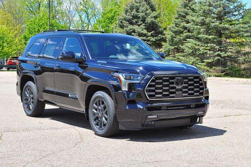 Midnight Black Metallic 2026 Toyota Sequoia Platinum