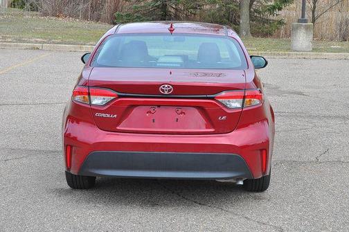 Ruby Flare Pearl 2025 Toyota Corolla LE