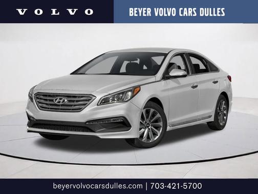 Shale Gray Metallic 2015 Hyundai SONATA Sport