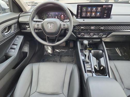 Solar Silver Metallic 2025 Honda Accord Hybrid EX-L