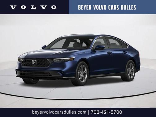Solar Silver Metallic 2025 Honda Accord Hybrid EX-L