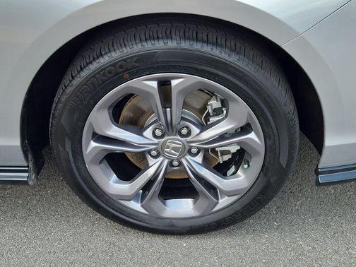 Solar Silver Metallic 2025 Honda Accord Hybrid EX-L