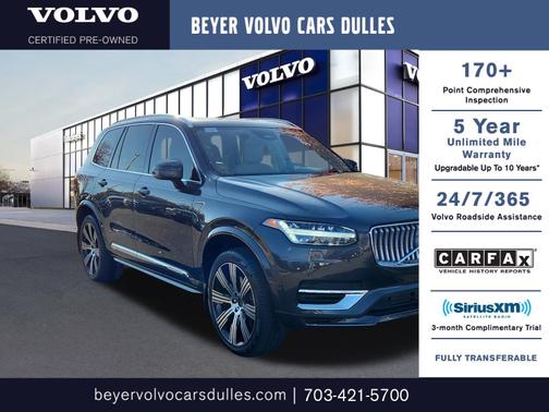 2024 Volvo XC90 Recharge Plug-In Hybrid T8 Plus Bright Theme 7 Passenger