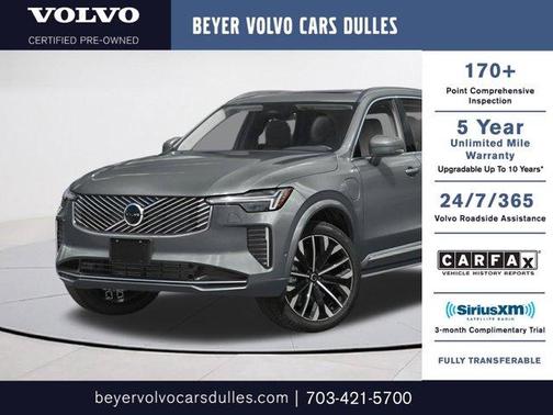 Metallic 2025 Volvo XC90 Plug-In Hybrid T8 Ultra 7-Seater