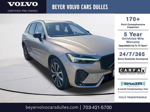 Bright 2023 Volvo XC60 B5 Plus Dark Theme