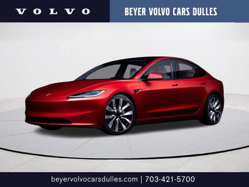 Black 2024 Tesla Model 3 Long Range