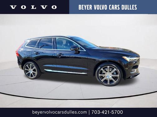 Onyx Black Metallic 2021 Volvo XC60 T6 Inscription