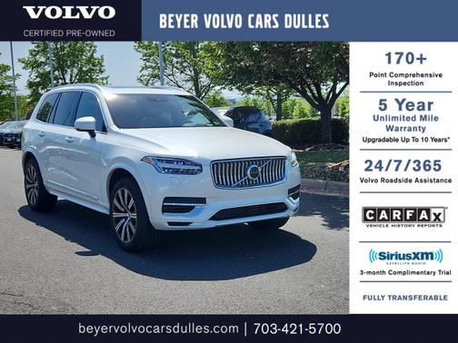 2022 Volvo XC90 Recharge Plug-In Hybrid T8 Inscription Extended Range 7P