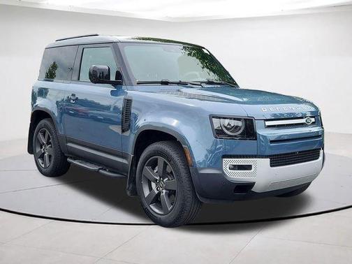 Tasman Blue 2025 Land Rover Defender P300 S