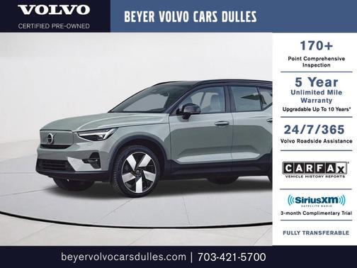 2023 Volvo XC40 Recharge Pure Electric Twin Ultimate