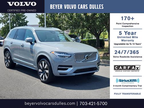 2024 Volvo XC90 Recharge Plug-In Hybrid T8 Plus 6 Passenger
