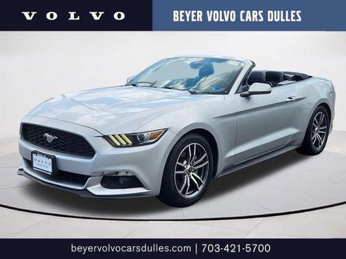Ingot Silver Metallic 2017 Ford Mustang EcoBoost Premium