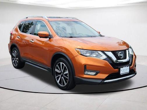 Monarch Orange 2017 Nissan Rogue SL