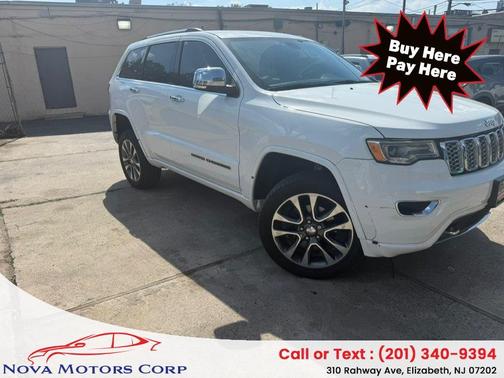 White 2017 Jeep Grand Cherokee Overland