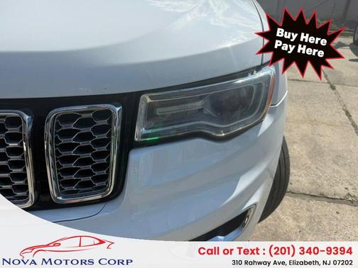 White 2017 Jeep Grand Cherokee Overland