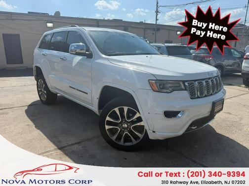 White 2017 Jeep Grand Cherokee Overland