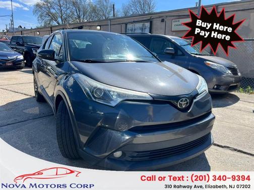 Gray 2018 Toyota C-HR XLE Premium
