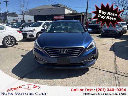 Lakeside Blue 2017 Hyundai SONATA SE