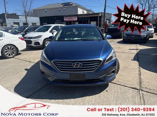 Lakeside Blue 2017 Hyundai SONATA SE