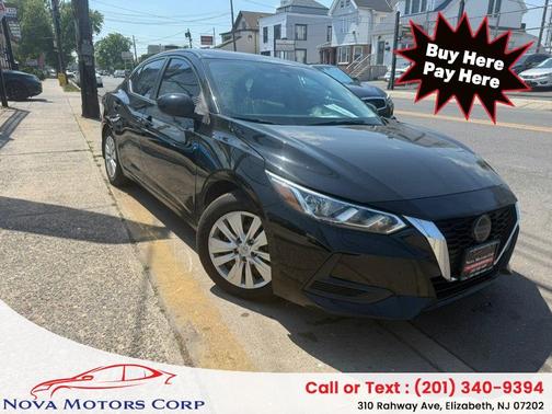Black 2020 Nissan Sentra S