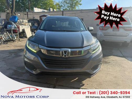 Gray 2019 Honda HR-V LX
