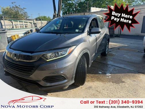 Gray 2019 Honda HR-V LX