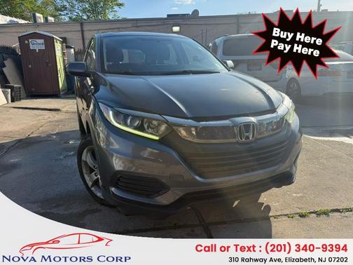 Gray 2019 Honda HR-V LX