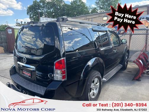 Super Black Metallic 2008 Nissan Pathfinder S