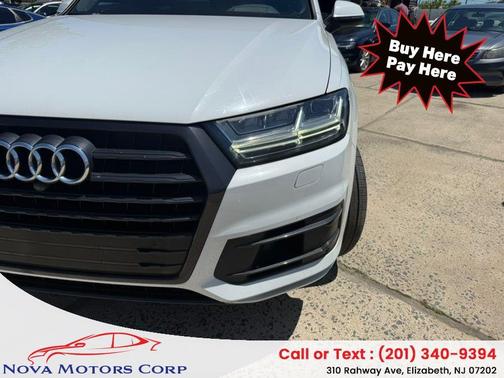Glacier White Metallic 2018 Audi Q7 3.0T Prestige