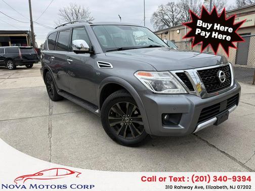 Gun Metallic 2018 Nissan Armada Platinum