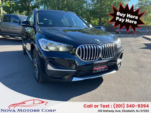 Black 2021 BMW X1 xDrive28i