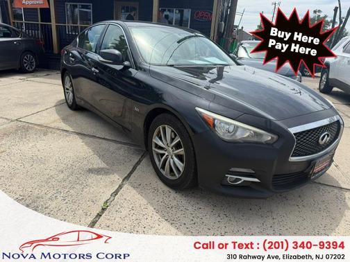 Black 2017 INFINITI Q50 3.0T Premium