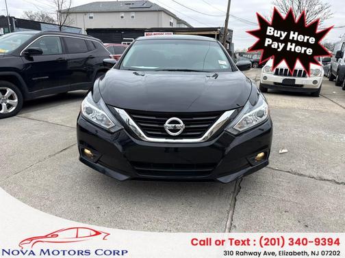 Black 2017 Nissan Altima 2.5 SV