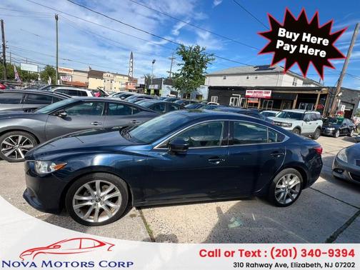 Deep Crystal Blue Mica 2017 Mazda Mazda6 Touring