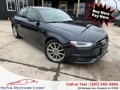 Blue 2014 Audi A4 2.0T Premium Plus quattro