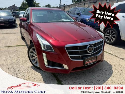 Red 2014 Cadillac CTS 2.0L Turbo Luxury