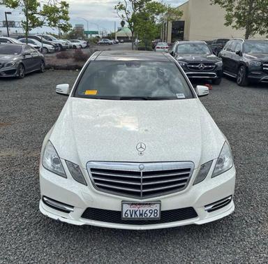White 2012 Mercedes-Benz E-Class E 350 Sedan 4D