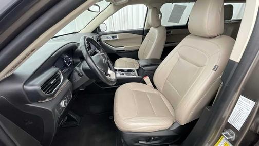 Stone Gray Metallic 2021 Ford Explorer Limited