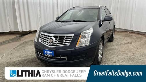 Blue 2015 Cadillac SRX Luxury Collection