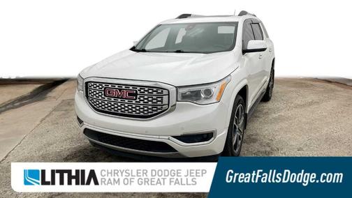 White 2017 GMC Acadia Denali