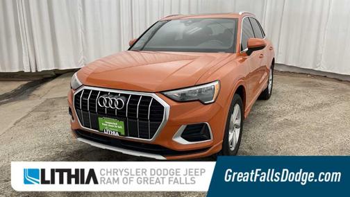 Pulse Orange 2021 Audi Q3 40 Premium
