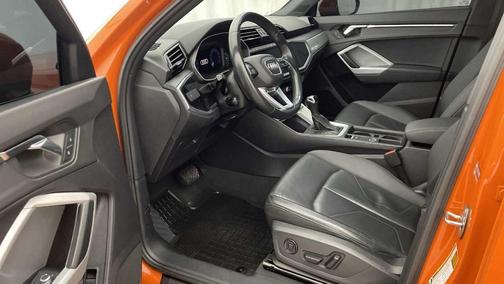 Pulse Orange 2021 Audi Q3 40 Premium