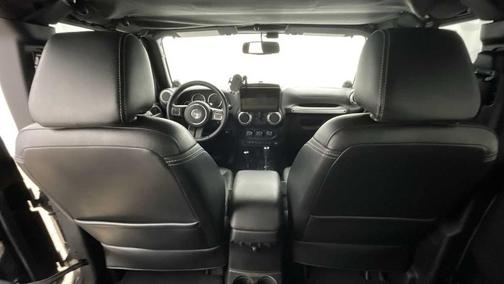 Black 2013 Jeep Wrangler Unlimited Sahara