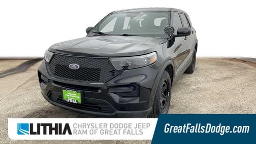 Black 2021 Ford Utility Police Interceptor Base