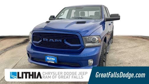 Blue Streak Pearlcoat 2018 RAM 1500 Sport