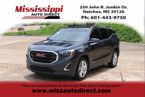 Blue Steel Metallic 2018 GMC Terrain SLE