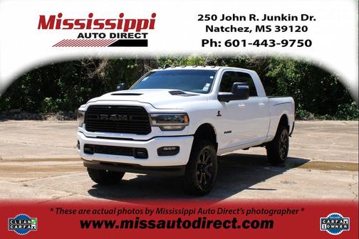 Bright White Clearcoat 2024 RAM 2500 Laramie Crew Cab 4x4 6'4' Box