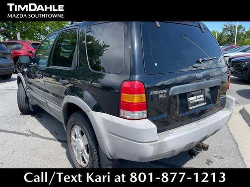 Black 2001 Ford Escape XLT 4WD